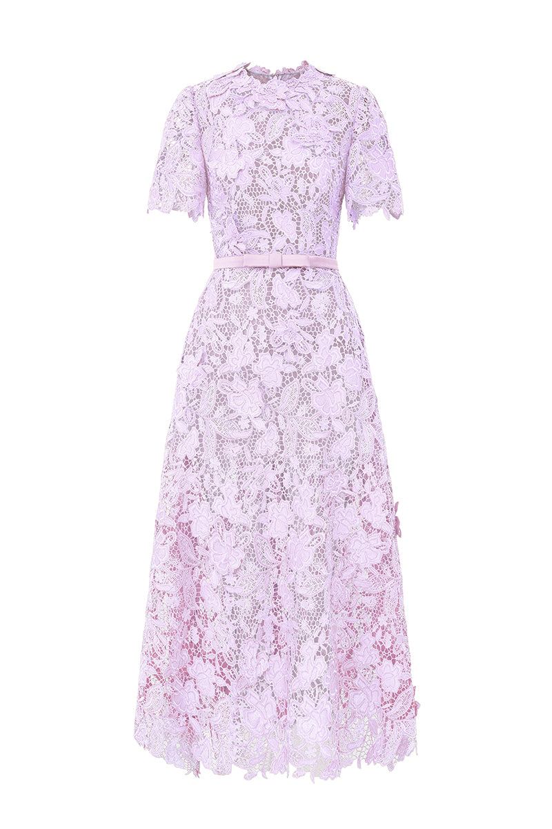 floral light purple dress Azazie 2026 Corset Lace Up A-Line Prom Dress Light Purple Gown
