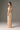 Beige Floral Garden Lace bustier column dress with off-shoulder details - IHF STUDIO