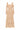 Beige Floral Garden Lace off-shoulder A-line dress with long sleeves - IHF STUDIO
