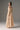 Beige Floral Garden Lace off-shoulder A-line dress with long sleeves - IHF STUDIO