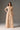 Beige Floral Garden Lace short-sleeve A-line maxi dress with V-neckline - IHF STUDIO