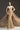 Beige Floral Mesh Lace Strapless Mermaid Dress - IHF STUDIO