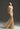 Beige Floral Mesh Lace Strapless Mermaid Dress - IHF STUDIO