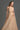 Beige Tiny Floral Mesh Lace Bustier Maxi A-Line Dress With Draped Tulle Details - IHF STUDIO