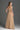 Beige Tiny Floral Mesh Lace Bustier Maxi A-Line Dress With Draped Tulle Details - IHF STUDIO