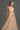 Beige Tiny Floral Mesh Lace One-Shoulder A-Line Dress With Draped Tulle Details - IHF STUDIO