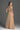 Beige Tiny Floral Mesh Lace One-Shoulder A-Line Dress With Draped Tulle Details - IHF STUDIO