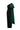 Black & Dark Green One-Bow Shoulder Taffeta Sheath Dress - IHF STUDIO