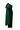 Black & Dark Green One-Bow Shoulder Taffeta Sheath Dress - IHF STUDIO