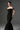 Black Floral Garden Lace Off-Shoulder Midi-Mermaid Dress - IHF STUDIO