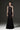 Black Floral Garden Lace One-Shoulder Mermaid Dress - IHF STUDIO