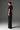 Black Floral Garden Lace column dress - IHF STUDIO