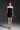 Black Floral Garden Lace Strapless Mini Dress with Crystal Cluster Embellishment - IHF STUDIO