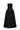 Black Folded Bust Guipure Lace Midi Dress - IHF STUDIO