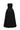 Black Folded Bust Guipure Lace Midi Dress - IHF STUDIO