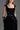 Black Lyon Velvet A-Line Midi Dress With Branch & Flower Embellishments - IHF STUDIO