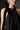 Black Organza Bubble Mini Dress With Ro-sette Woven Roses - IHF STUDIO