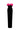 Black & Pink Off-Shoulder Rosette Column Gown - IHF STUDIO