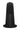 Black Taffeta Mini Column Dress with Sequin Floral Embellishment and Draped Cape - IHF STUDIO
