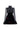 Black Vine Guipure Lace & Velvet Long-Sleeve Mini Dress With Draped Details And Heart-Shaped Embellishment - IHF STUDIO