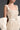Ivory Floral Garden Lace square-neck mini column dress with large back bow - IHF STUDIO