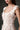 Ivory Floral Garden Lace Trapeze Midi Mullet A-line Dress With Pearl Cluster Embellishment - IHF STUDIO