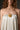 Ivory Satin Silk Bustier A-line Dress With Gold Flower Detail - IHF STUDIO