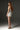 Ivory Satin Silk BustierMini Dress With Lotus-Petal Shaped Detailing - IHF STUDIO