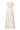 Ivory crochet lace A-line gown with short sleeves and crystal detailing at neckline and waist - IHF STUDIO