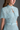 Light blue Architectural Lace bustier A-line dress with mini cape and crystal embellishment - IHF STUDIO