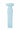 Light blue Architectural Lace off-shoulder dress with crystal embellishment - IHF STUDIO