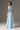 Light blue Floral Garden short-sleeve A-line maxi dress - IHF STUDIO