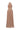 Light Brown Vine Guipure Lace A-Line Dress With Ruffle Collar - IHF STUDIO
