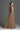 Light Brown Vine Guipure Lace A-Line Dress With Ruffle Collar - IHF STUDIO