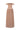 Light Brown Vine Guipure Lace Off-Shoulder A-Line Dress With Horizontal Train - IHF STUDIO