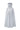 Light Grey Silk Taffeta Bustier Midi Mullet A-Line Dress With Crystal Embellishment - IHF STUDIO