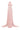 Light Pink Crystal-Embellished Corset Maxi Dress with Detachable Train - IHF STUDIO
