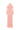 Light Pink Floral Garden Lace Dress With Halter Neck And Long Sleeves - IHF STUDIO