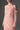 Light pink Floral Garden Lace mermaid dress with halter neck and long sleeves - IHF STUDIO