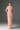 Light Pink Floral Garden Lace column dress - IHF STUDIO