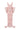 Light Pink Floral Garden Lace Square-Neck Column Dress With Large Back Bow - IHF STUDIO