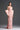 Light Pink Floral Garden Lace Square-Neck Column Dress With Large Back Bow - IHF STUDIO