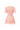 Light pink Floral Garden short-sleeve mini dress - IHF STUDIO