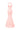 Light Pink Floral Vine Lace Mermaid Dress with Cupped and Cut-Out Waist - IHF STUDIO