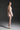 Light Pink Lacquered Brocade Strapless A-line Mini Dress with Pearl-Embellished Shoulder - IHF STUDIO