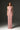 Light Pink Mesh Lace Halter-Tie Maxi Dress with Petite Sequin & Crystal Details - IHF STUDIO