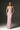 Light Pink Silk Taffeta Bustier Column Dress With Lotus Pental-Shaped - IHF STUDIO