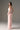 Light Pink Taffeta Column Maxi Dress with Crystal Embellishments - IHF STUDIO