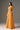 Orange Floral Garden Short Sleeves A-Line Maxi Dress - IHF STUDIO