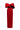 Red Draping Shoulder Column Taffeta Gown - IHF STUDIO